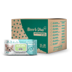 ABSORB PLUS ANTIBACTERIAL WIPES W BOX ALOE VERA