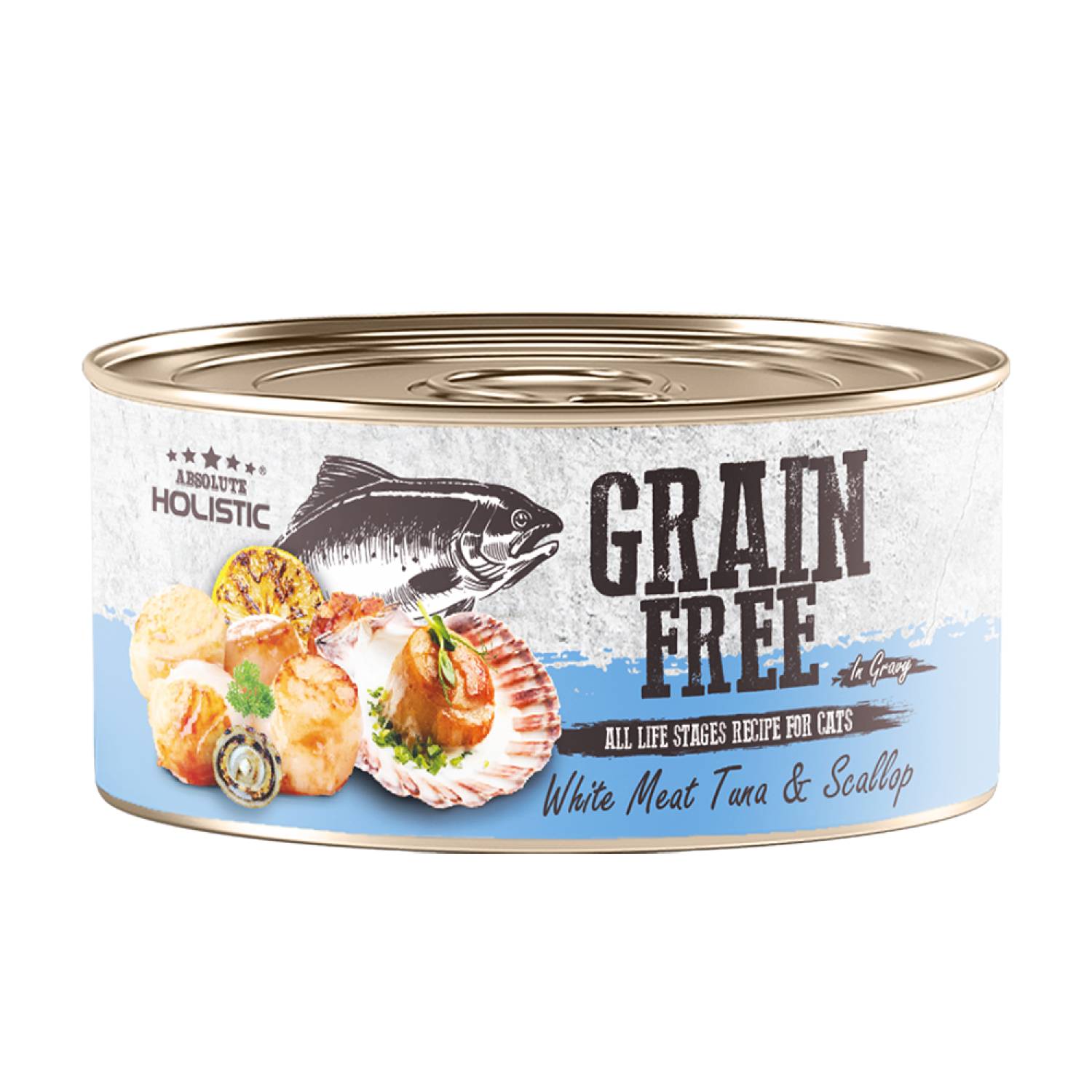 White Meat Tuna Scallop Absolute Pets